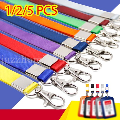 Plain lanyard neck strap - 1/5,