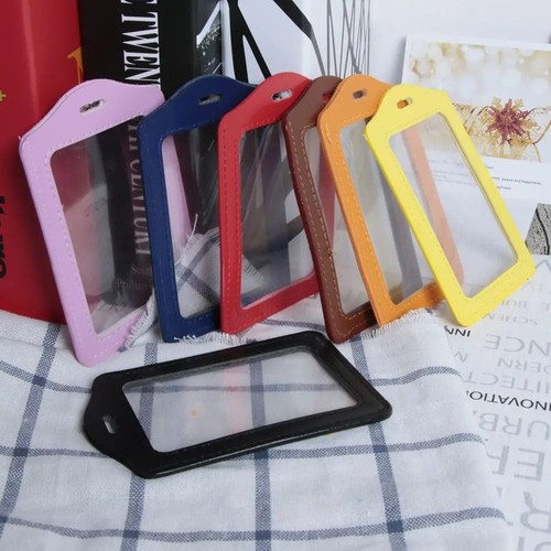 Vertical badge holder - badge, with