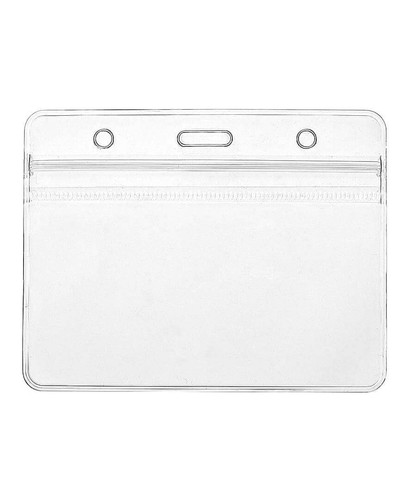 Horizontal clear badge - id,