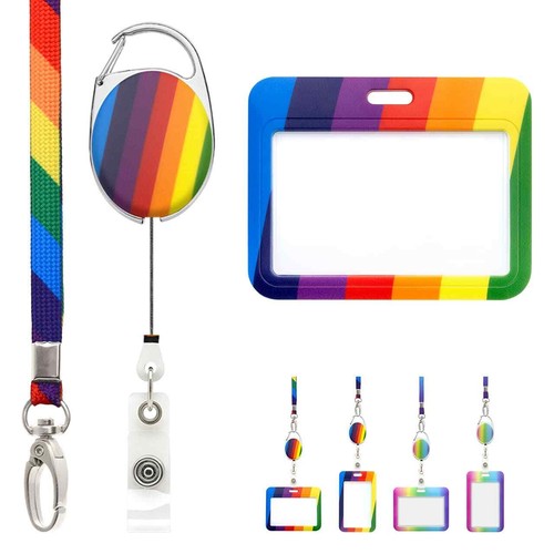 Card holder trio badge soft - holder,