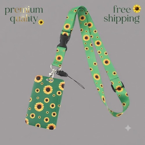 Floral lanyard neck - floral,