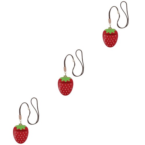 Reusable red lanyard with - pu,