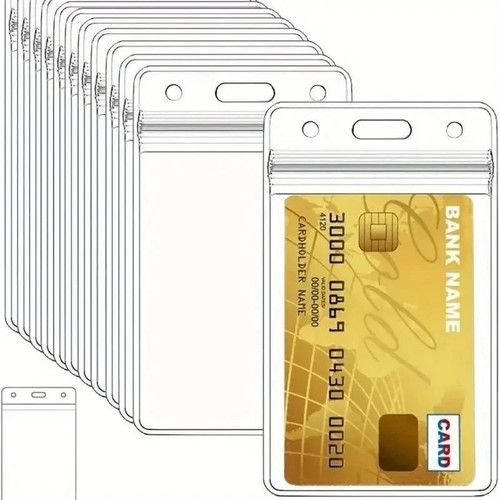 Clear card badge - id, pass