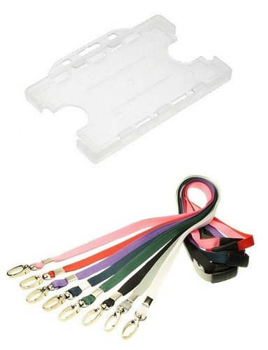 Clear double sided - double, id
