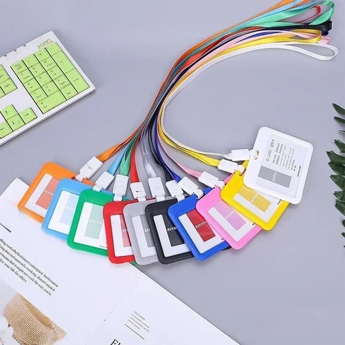 Badge holder lanyard card - id,