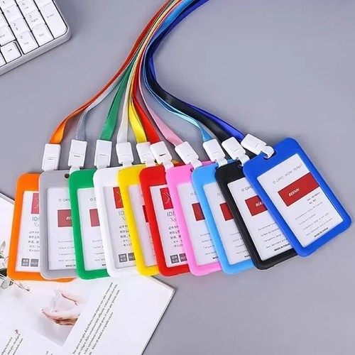 Badge holder lanyard - badge, hard