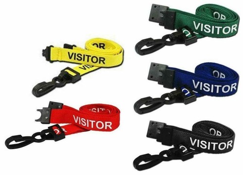 Visitor lanyard neck strap - visitor,