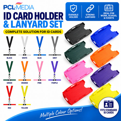 Badge holder double sided - id,