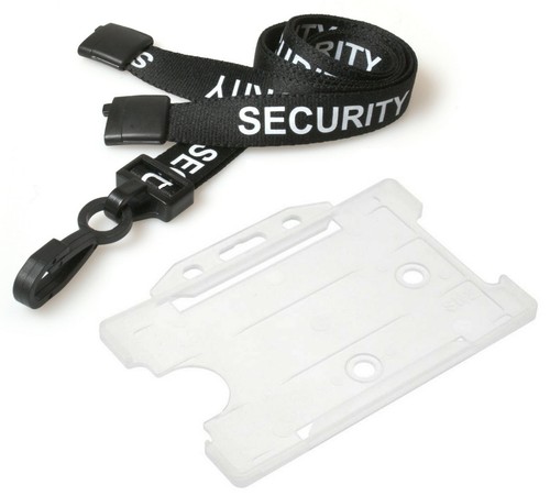 Security lanyard id badge - &,