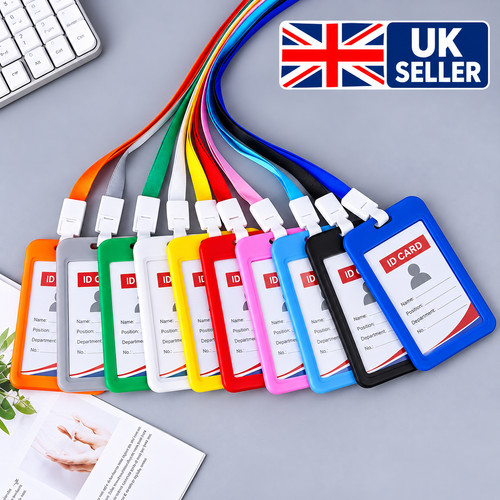 Plastic card holder with - card,
