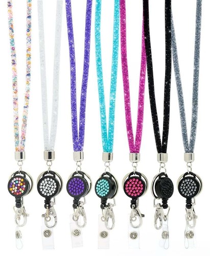 Lanyard card holder sparkle - lanyard,