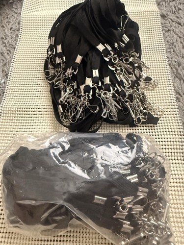 Plain lanyard neck strap metal - strap,